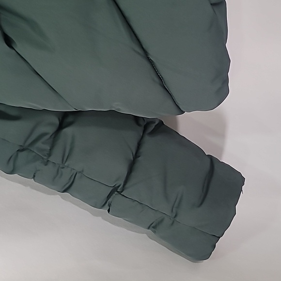 MOUNTAIN WAREHOUSE Water Resistant Puffer Jacket Olive Hood Winter Warm - Picture 5 of 8